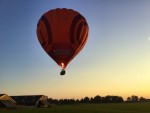 Meesterlijke ballon vlucht startlocatie Almelo op dinsdag 27 augustus 2024