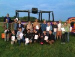 Plezierige ballonvlucht startlocatie Beesd op donderdag 29 augustus 2024