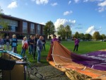 Prachtige heteluchtballonvaart gestart op opstijglocatie Amersfoort op maandag 26 augustus 2024