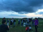 Te gekke ballonvaart boven de regio Amersfoort op maandag 26 augustus 2024