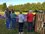 Te gekke luchtballonvaart vanaf startlocatie 's-hertogenbosch op maandag 26 augustus 2024