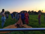 Grandioze luchtballon vaart over de regio Voorthuizen op maandag 29 juli 2024