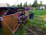 Luchtballonvaart Heerlen, Netherlands - Perfecte luchtballonvaart opgestegen in Heerlen