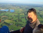 Jaloersmakende ballonvlucht in de regio Laren op woensdag 28 augustus 2024