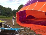 Majestueuze ballon vaart gestart op opstijglocatie Maastricht op woensdag  7 augustus 2024