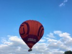 Hoogstaande luchtballonvaart over de regio Maastricht op woensdag  7 augustus 2024