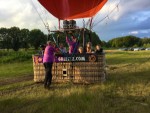 Jaloersmakende ballon vaart vanaf opstijglocatie Tilburg op zaterdag 22 juni 2024