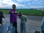 Indrukwekkende ballon vaart boven de regio Venlo op zaterdag  7 september 2024