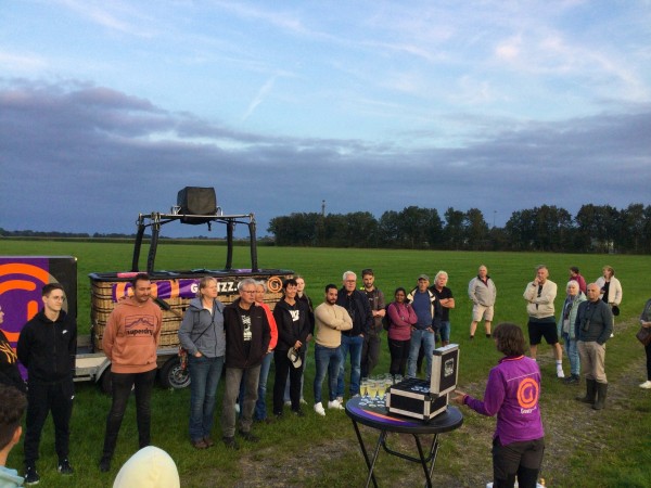 Ballonvaart op zondag 15 september 2024 vanuit Hoogeveen