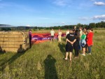 Adembenemende ballonvlucht in de omgeving van Almelo op zondag 28 juli 2024